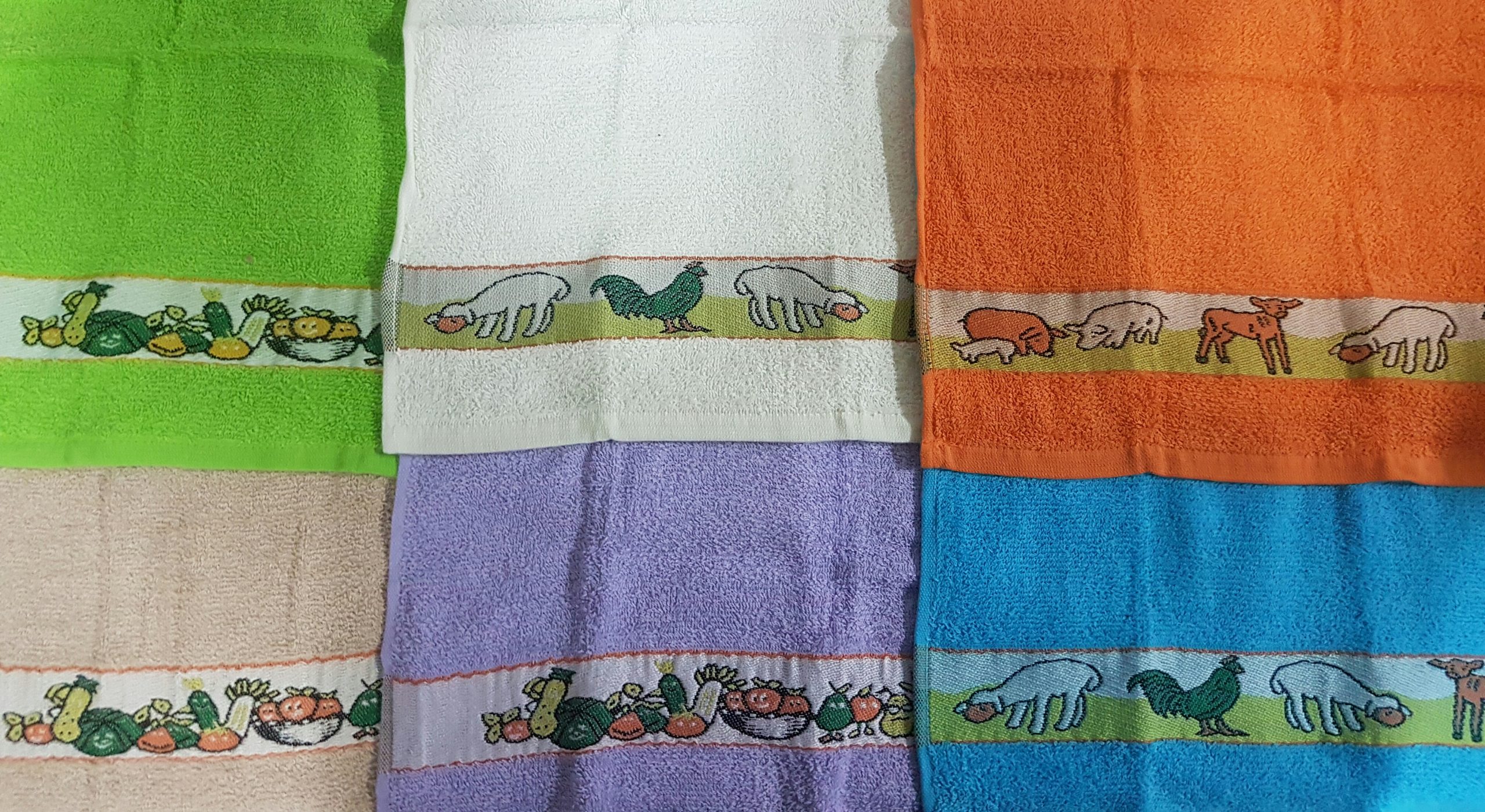 Pano cozinha felpo jacquard 50X50 ref.rita