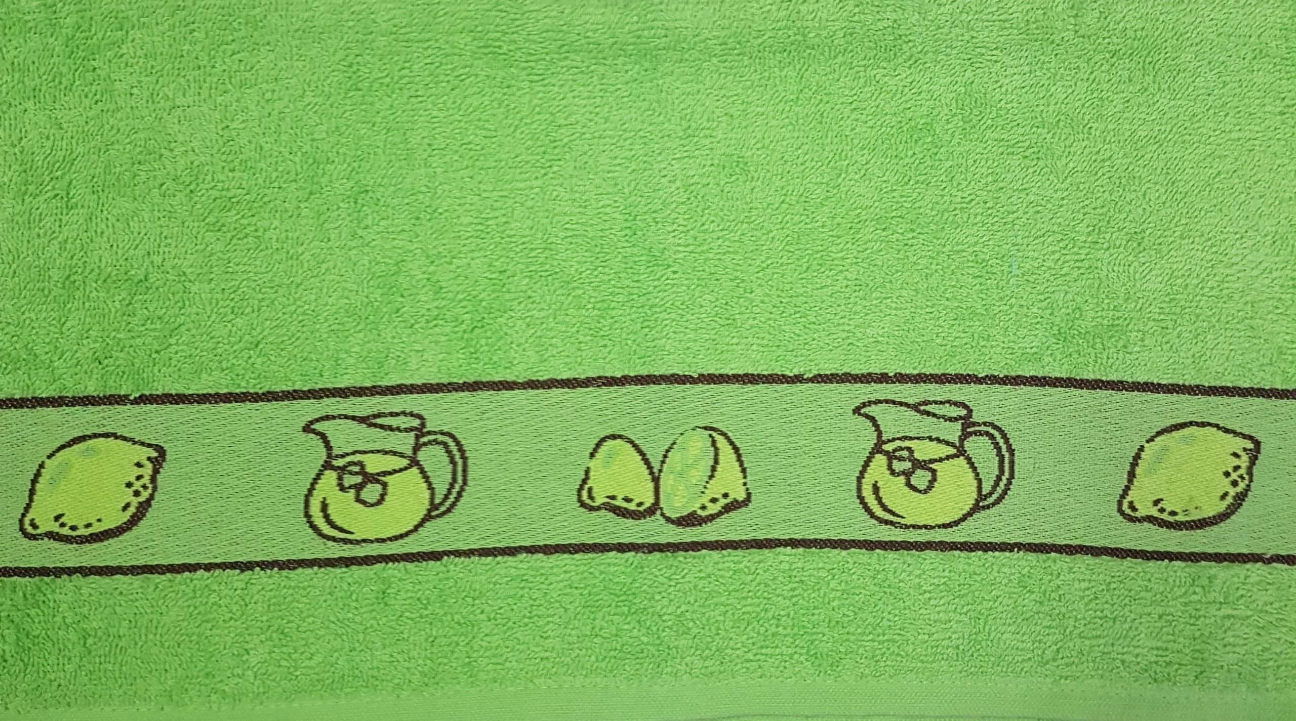 Pano cozinha felpo jacquard 400gr 50×50