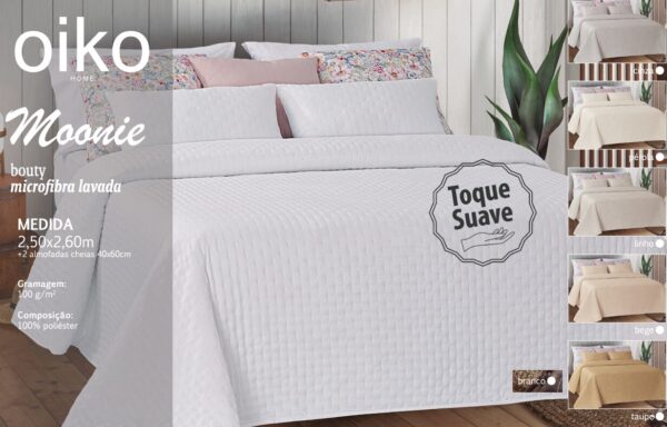 COLCHA OIKO CASAL 250X260 REF.LAZE/MOONIE