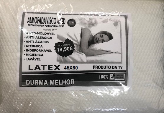 Almofada dormir visco-med